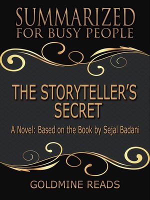 cover image of The Storyteller's Secret--Summarized for Busy People